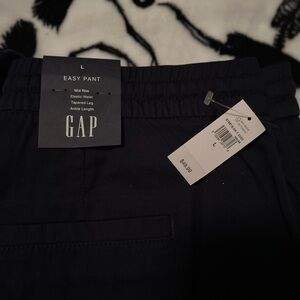 Gap brand relaxed pant, size L, new with tags-never worn, navy blue